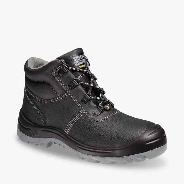 Steel-Toe Work Boots for Foot Protection